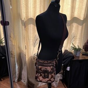Stylish Brown Crossbody Bag